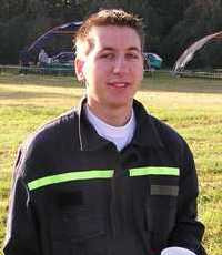 Strojník sboru dobrovolných hasičů Miroslav Roubal